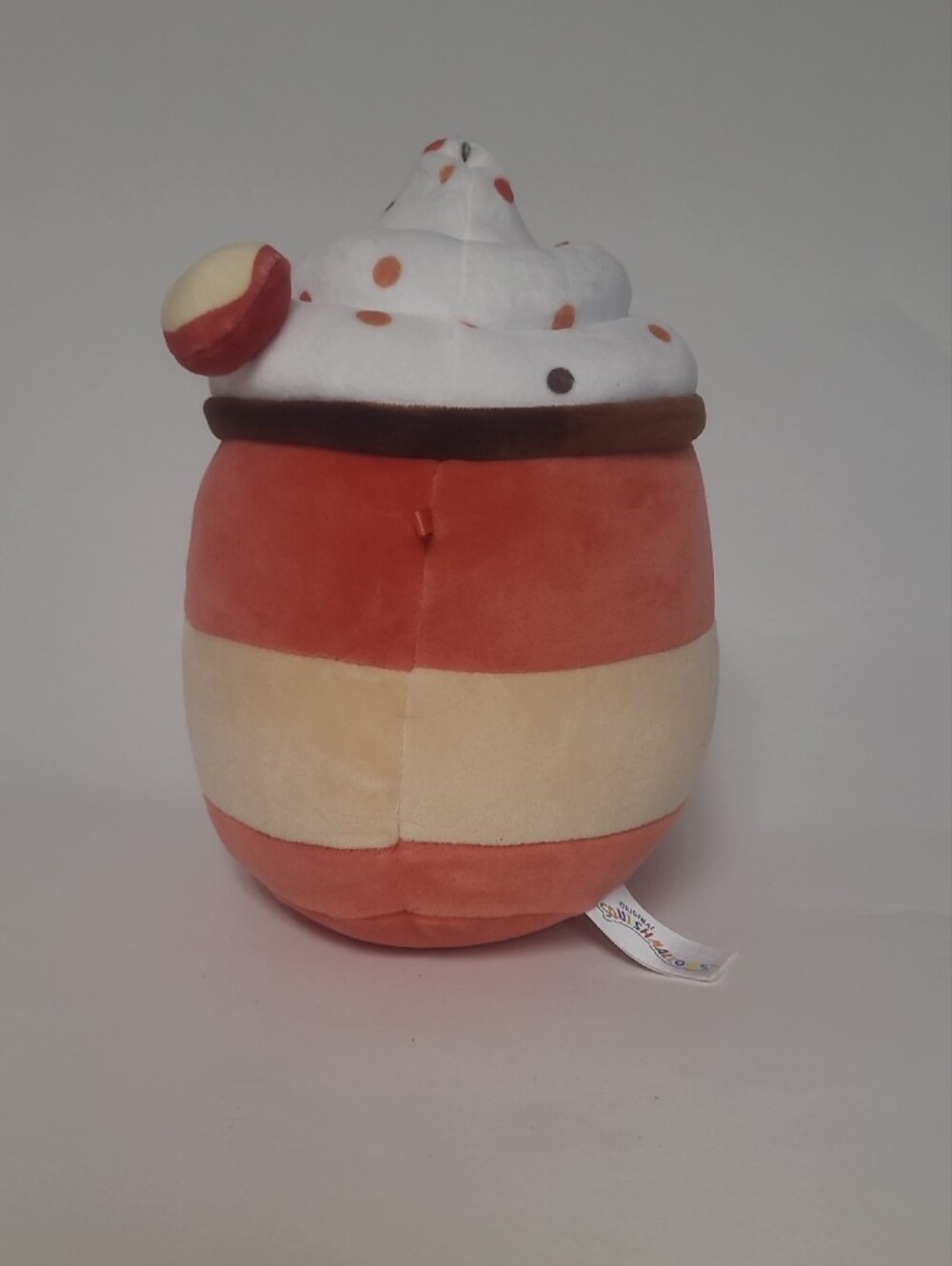 Squishmallows Meade The Apple Cider -Coral & Cream Plush - Picture 6 of 11